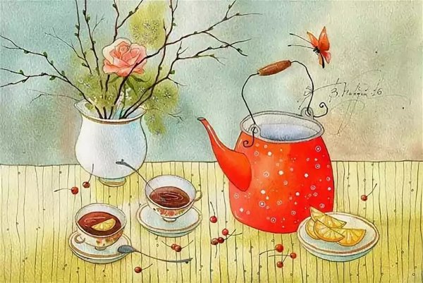 Иллюстрация: Виктория Кирдий чай