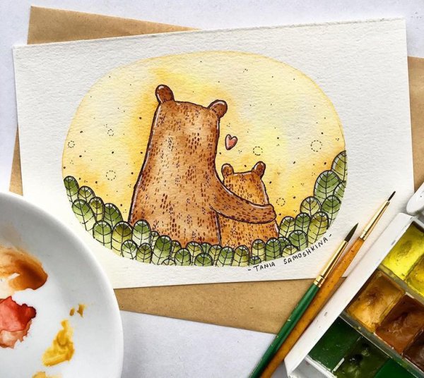 Таня Самошкина иллюстрации