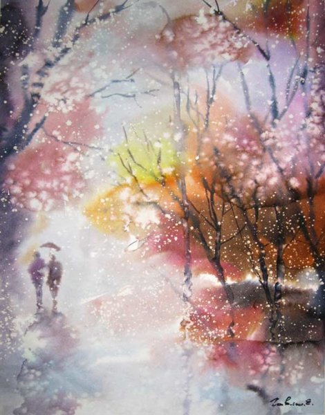 Акварели Гавлин Евгений художник