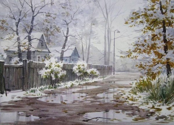 Пейзажи. Польская художница Beata Gugnacka