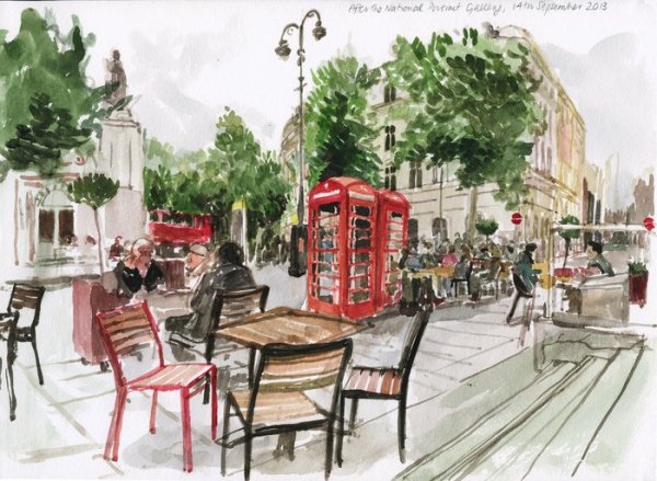 Скетчинг Лондон