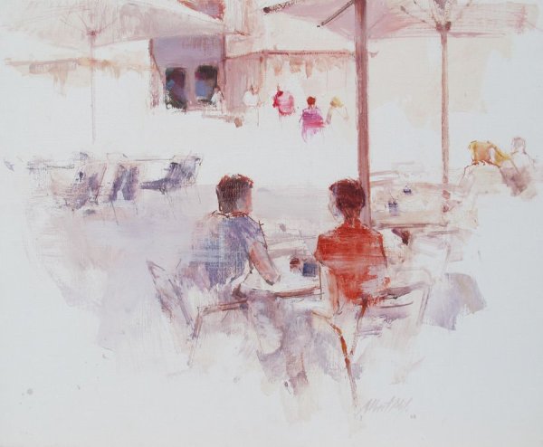 Кафе акварель