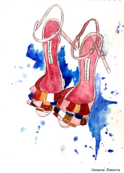 Маноло Бланик скетчи