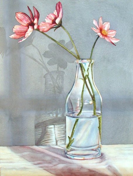 Акварель Анастасии Бесединой натюрморт