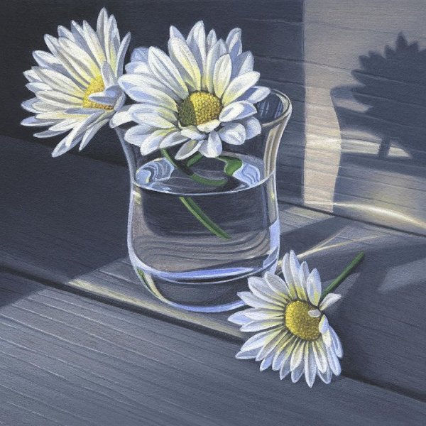 Художник Marcello Barenghi цветы