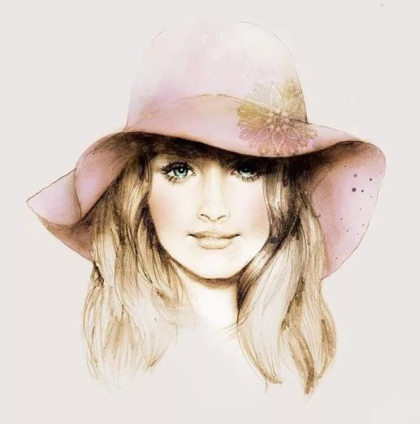 Дама в шляпе