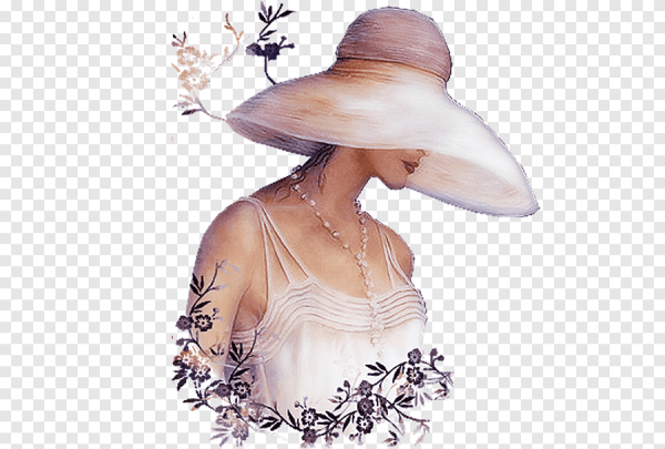 Девушка акварель