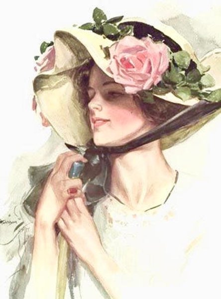 Силуэты в парижском стиле