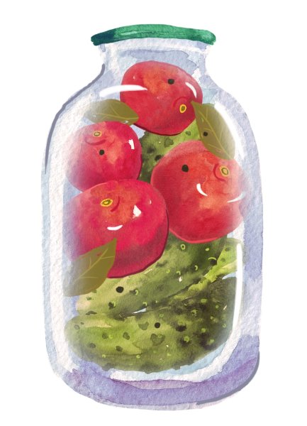 Банки с соленьями