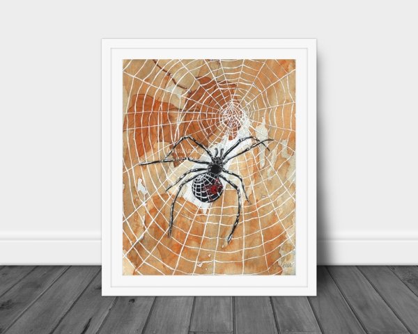 Интерьерная паутинка в живописи