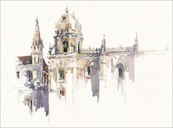 Sunga Park акварель