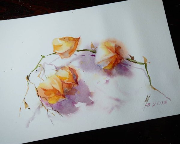 Инна Петрашкевич акварель