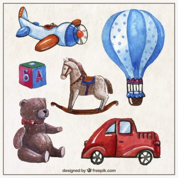 Старинная игрушка рисунок