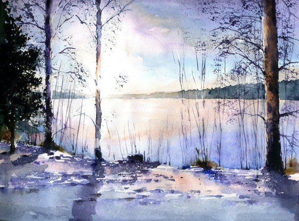 Художник Владимир Тупоршин акварель