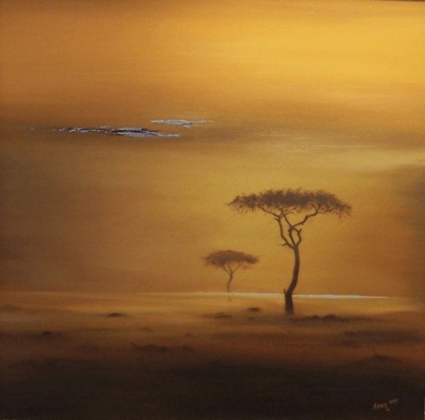 Африканские пейзажи в живописи