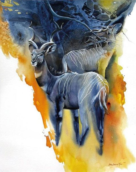 Карен Лоуренс Роу живопись