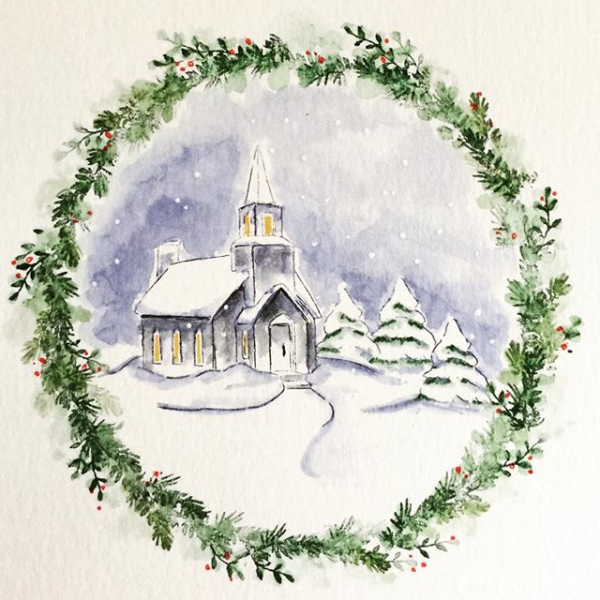 Зимний фонарик Ольга Базанова