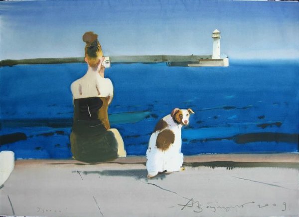 Аруш Воцмуш картины море