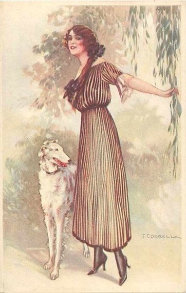 Тито Корбелла дама с собачкой