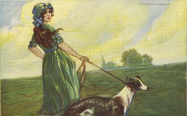 Тито Корбелла дама с собачкой