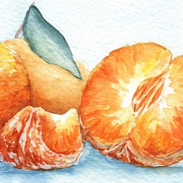 Манго гуашью