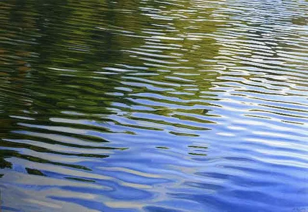 Рябь на воде живопись