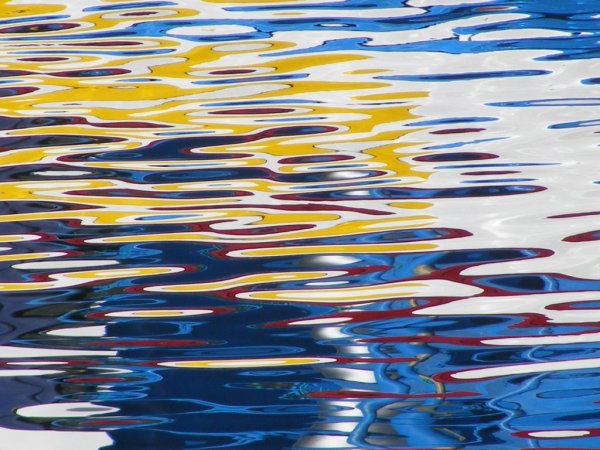 Рябь на воде живопись