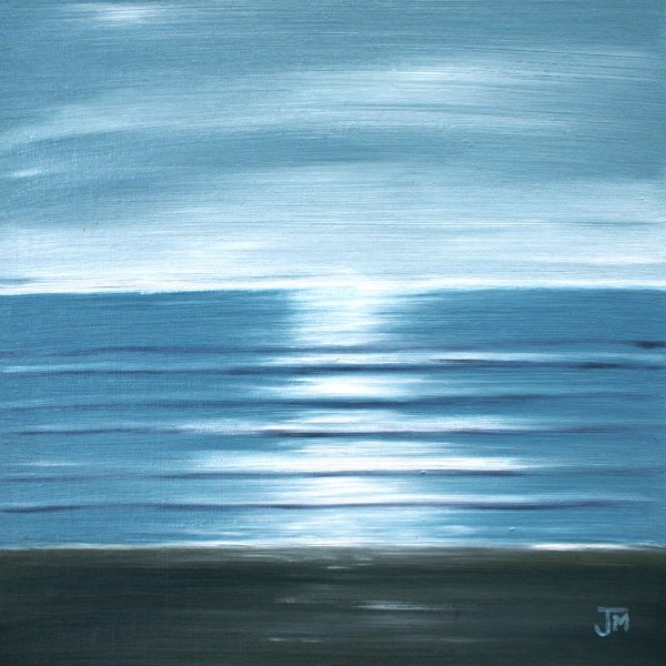 Рябь на воде живопись