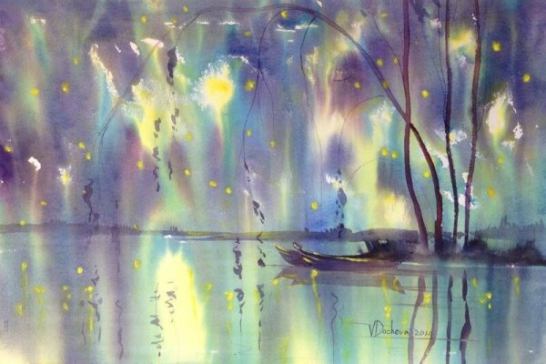 Венета Дочева акварель