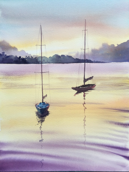 Елена Власова художник акварелист картины