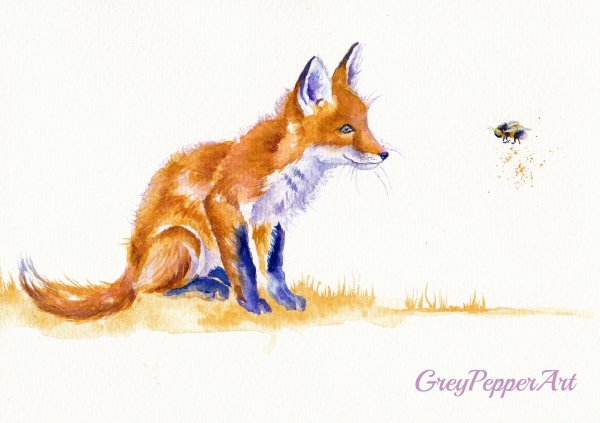 Лиса и пчела