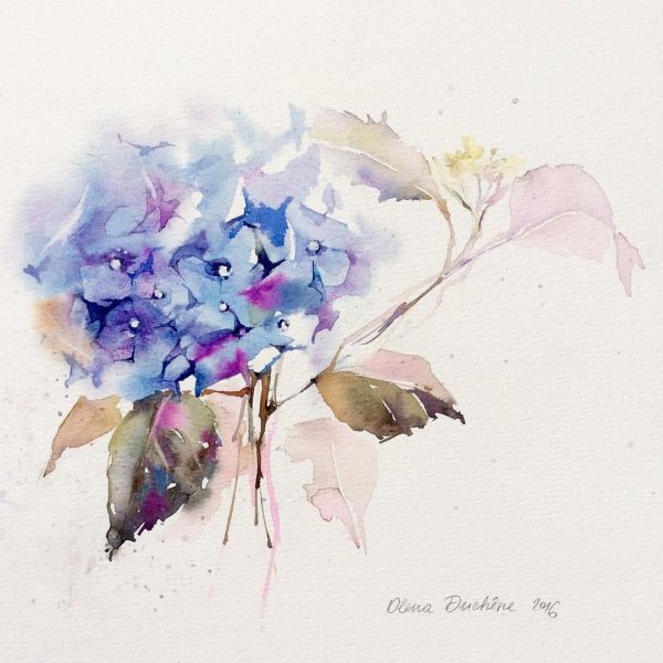 Olena Duchene французская художница