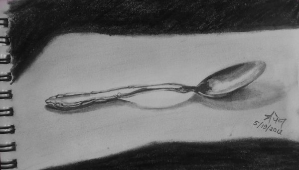 Эскиз ложки
