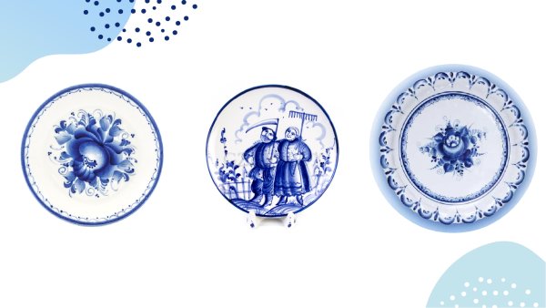 Гжель народный промысел элементы росписи