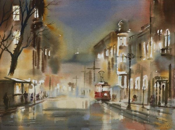 Константин кузёма акварелист