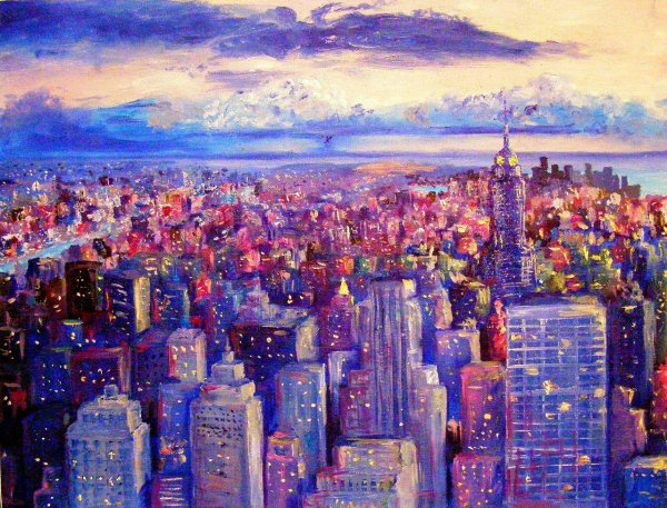 Нью Йорк живопись