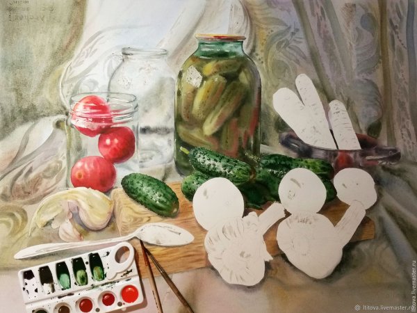 Натюрморт с банками