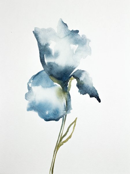 Прозрачная акварель