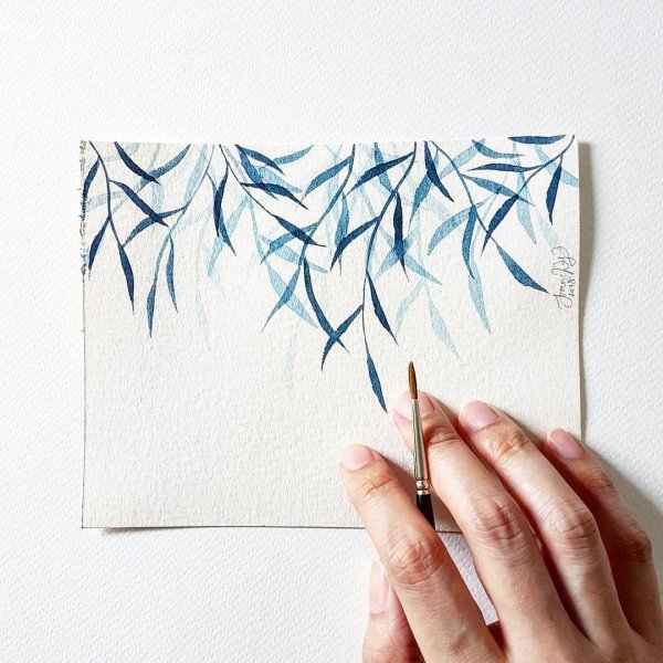 Акварельный Минимализм