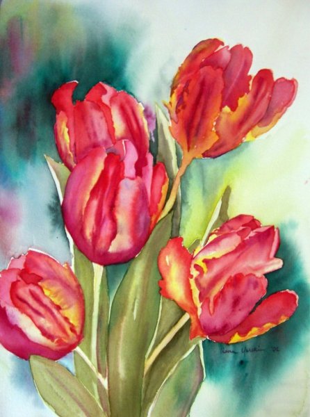 Тюльпан пейнт