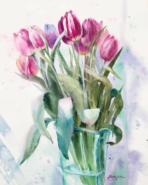 Билли Шоуэлл тюльпаны