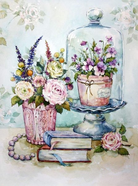 Елена Вавилина акварель