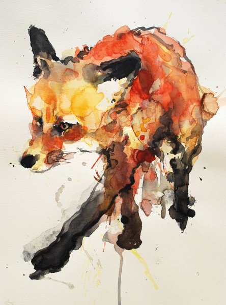 Рисование пятном