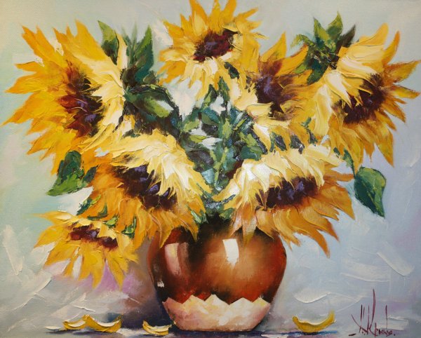 Антонина Кривичанина Подсолнухи