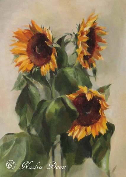 Левитан Подсолнухи