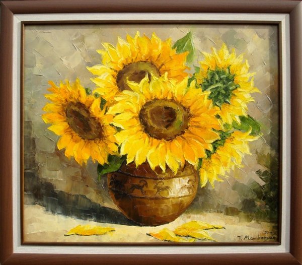 Анатолий Мишин Подсолнухи