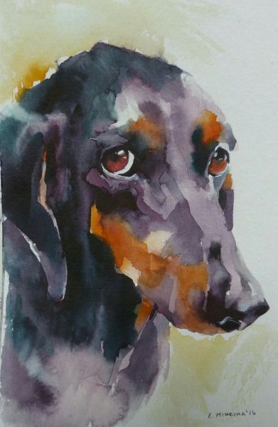 Катя Минкина такса художник