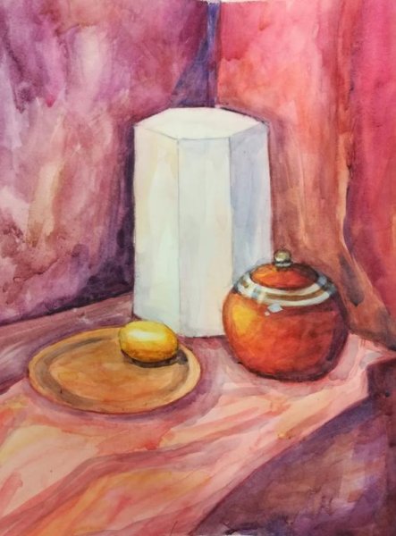 Куб в живописи