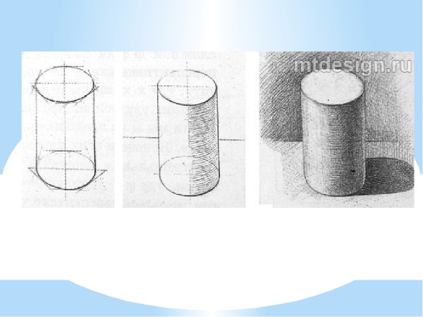 Геометрические фигуры акварелью