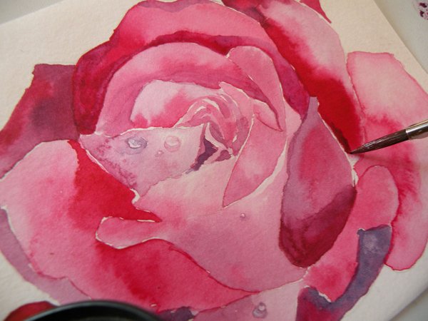 Рисунки акварелью для начинающих